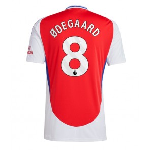 Billiga Arsenal Martin Odegaard #8 Hemmatröja 2024-25 Kortärmad